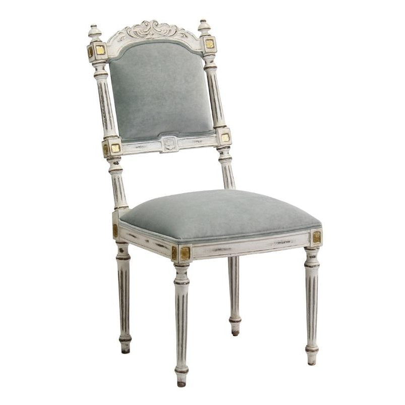 Peninsula Home Antoinette Grey Fabric Dining Chair