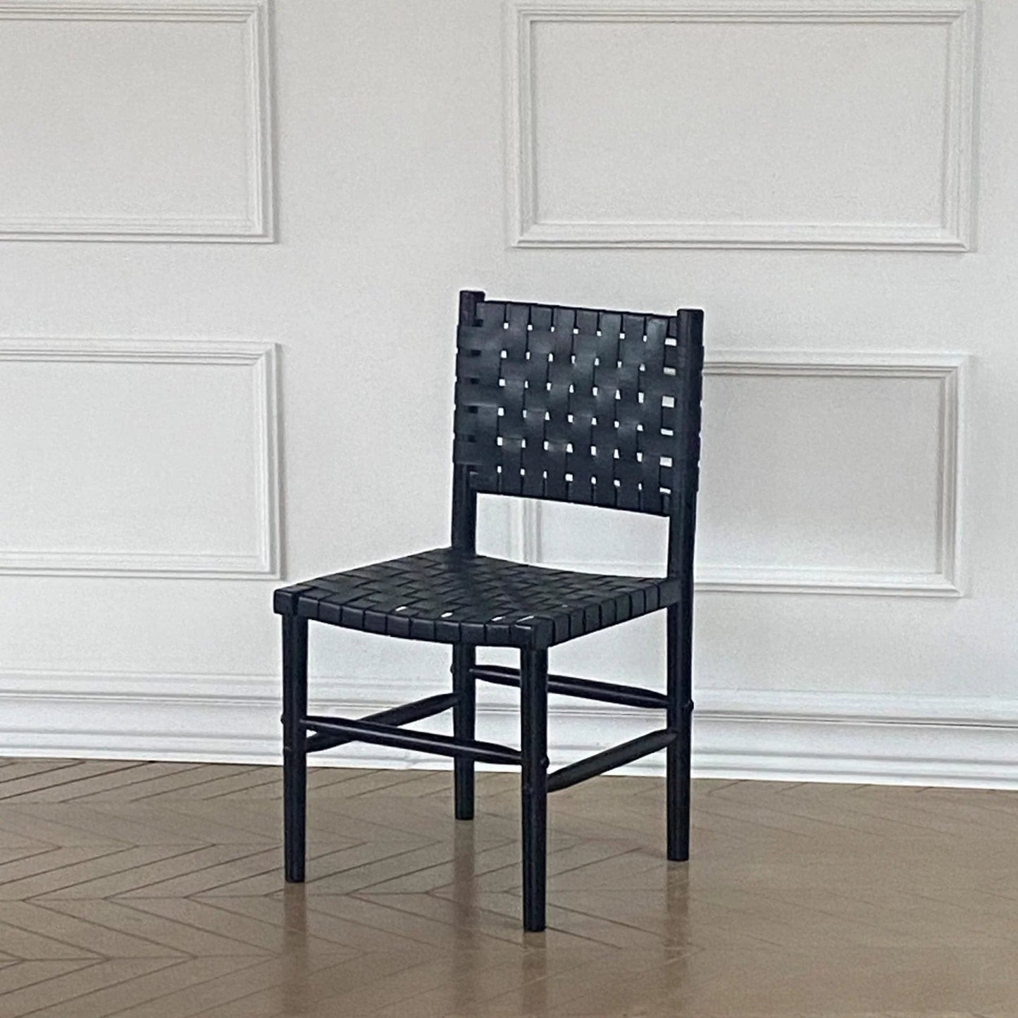 Perry Leather Armless Dining Chair