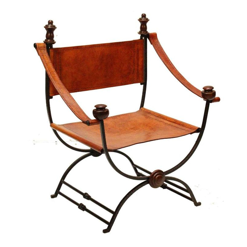 Peninsula Home Fellini Leather Accent Chair