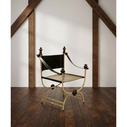 Peninsula Home Fellini Leather Accent Chair