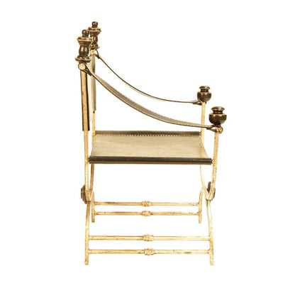 Peninsula Home Fellini Leather Accent Chair