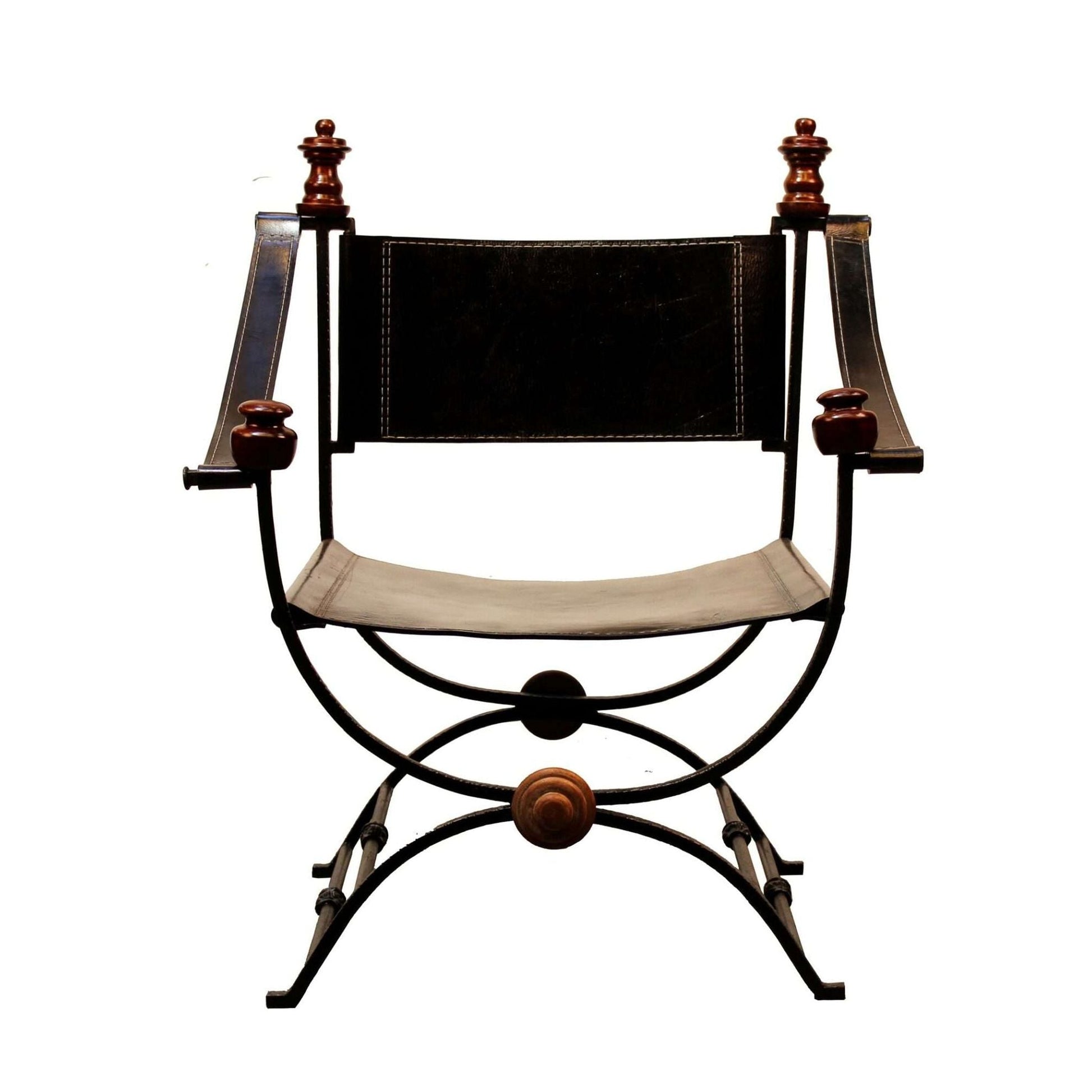 Peninsula Home Fellini Leather Accent Chair