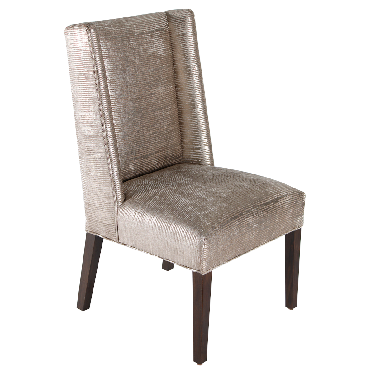 Juliette Fabric Wingback Dining Chair
