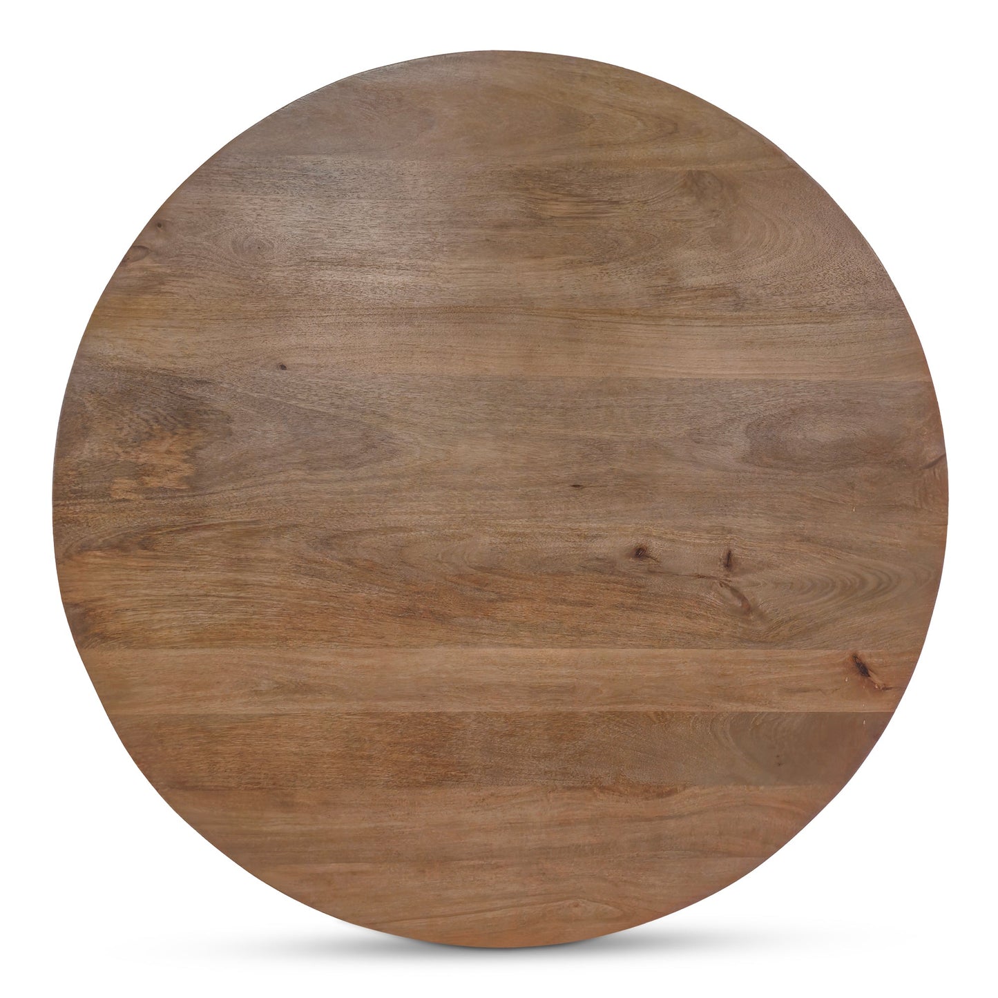 Clark Brown Wood Round Dining Table