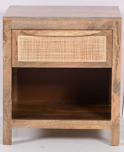 LOOMLAN Eldridge One Drawer Wood Nightstand