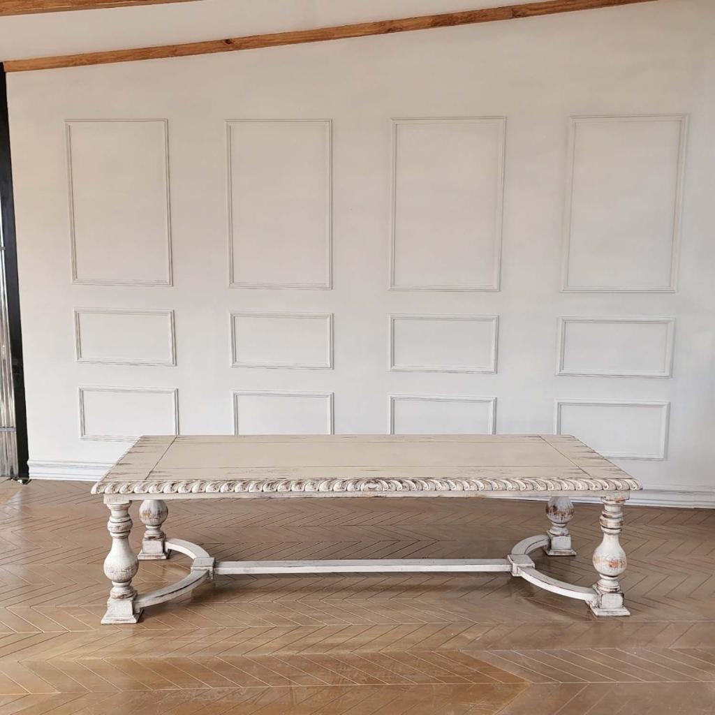 Peninsula Home Bianca Wooden Rectangular Dining Table