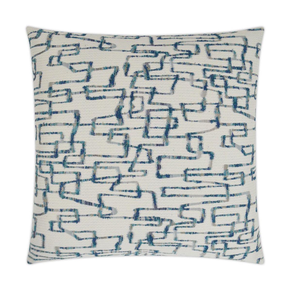 D.V. Kap Da Vinci Lapis Blue Throw Pillow With Insert