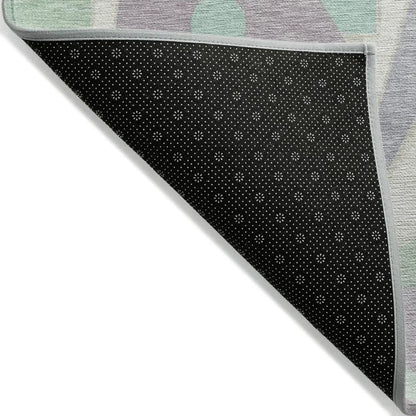 LOOMLAN Rugs Daeir Lilac Washable Indoor-Outdoor Rug