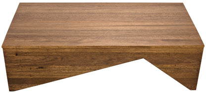 Daiki Wood Rectangle Coffee Table-Coffee Tables-Noir-Sideboards and Things