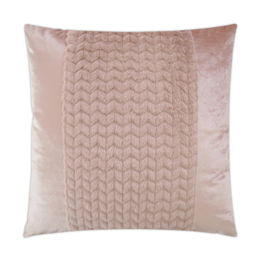 D.V. Kap Dainty Band Blush Pink Throw Pillow Insert