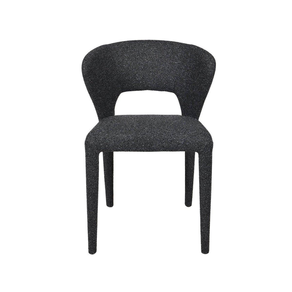 LH Home Dakota Leather Armless Dining Chair (Set of 2)