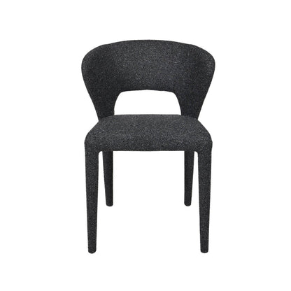 LH Home Dakota Leather Armless Dining Chair (Set of 2)