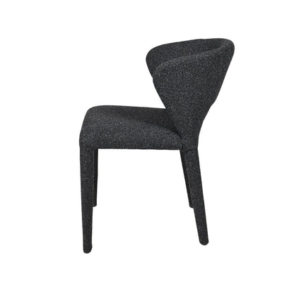 LH Home Dakota Leather Armless Dining Chair (Set of 2)