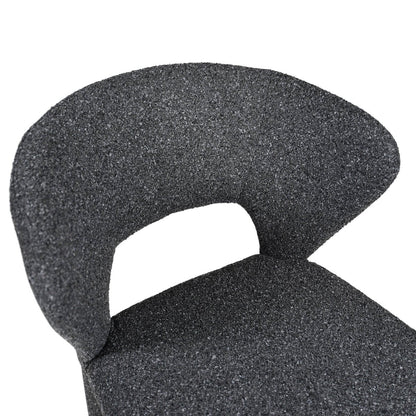 LH Home Dakota Leather Armless Dining Chair (Set of 2)
