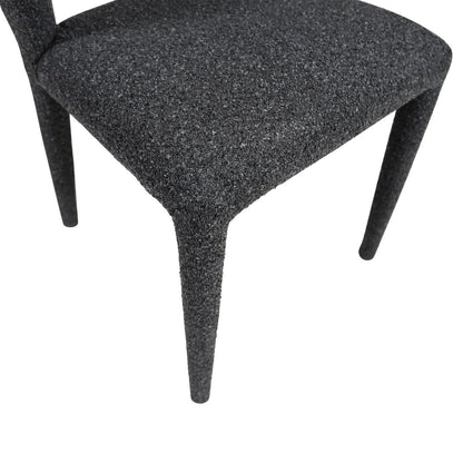 LH Home Dakota Leather Armless Dining Chair (Set of 2)