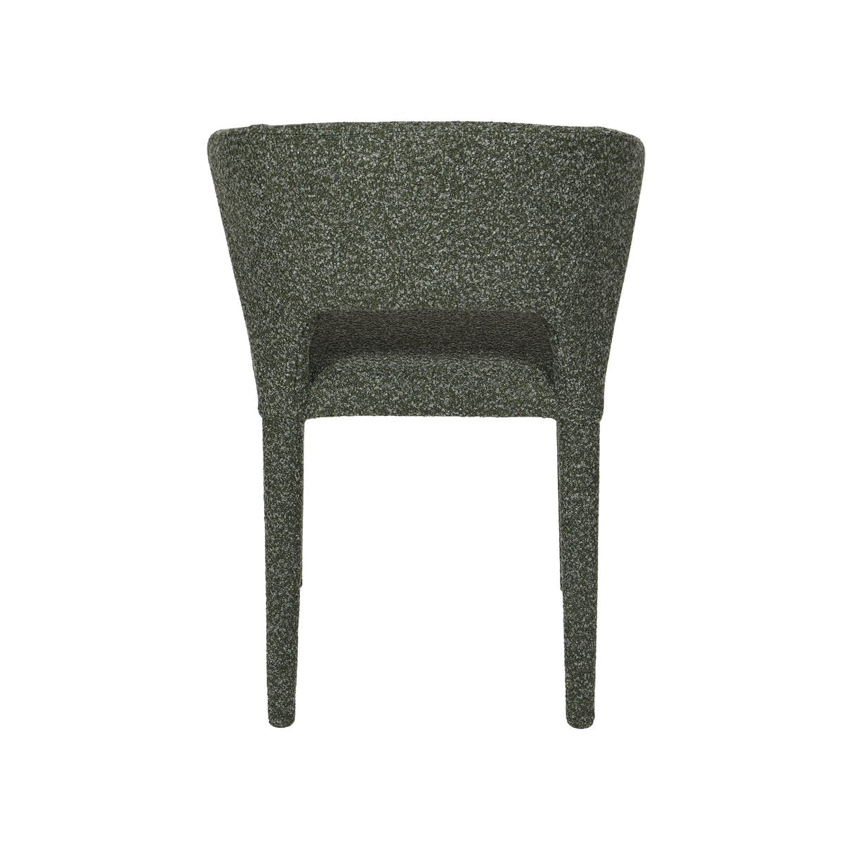 LH Home Dakota Leather Armless Dining Chair (Set of 2)