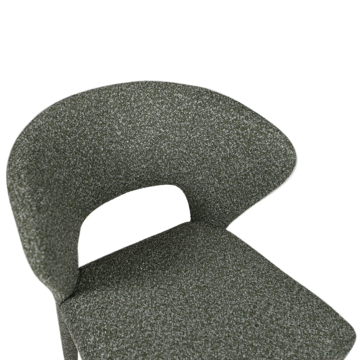 LH Home Dakota Leather Armless Dining Chair (Set of 2)