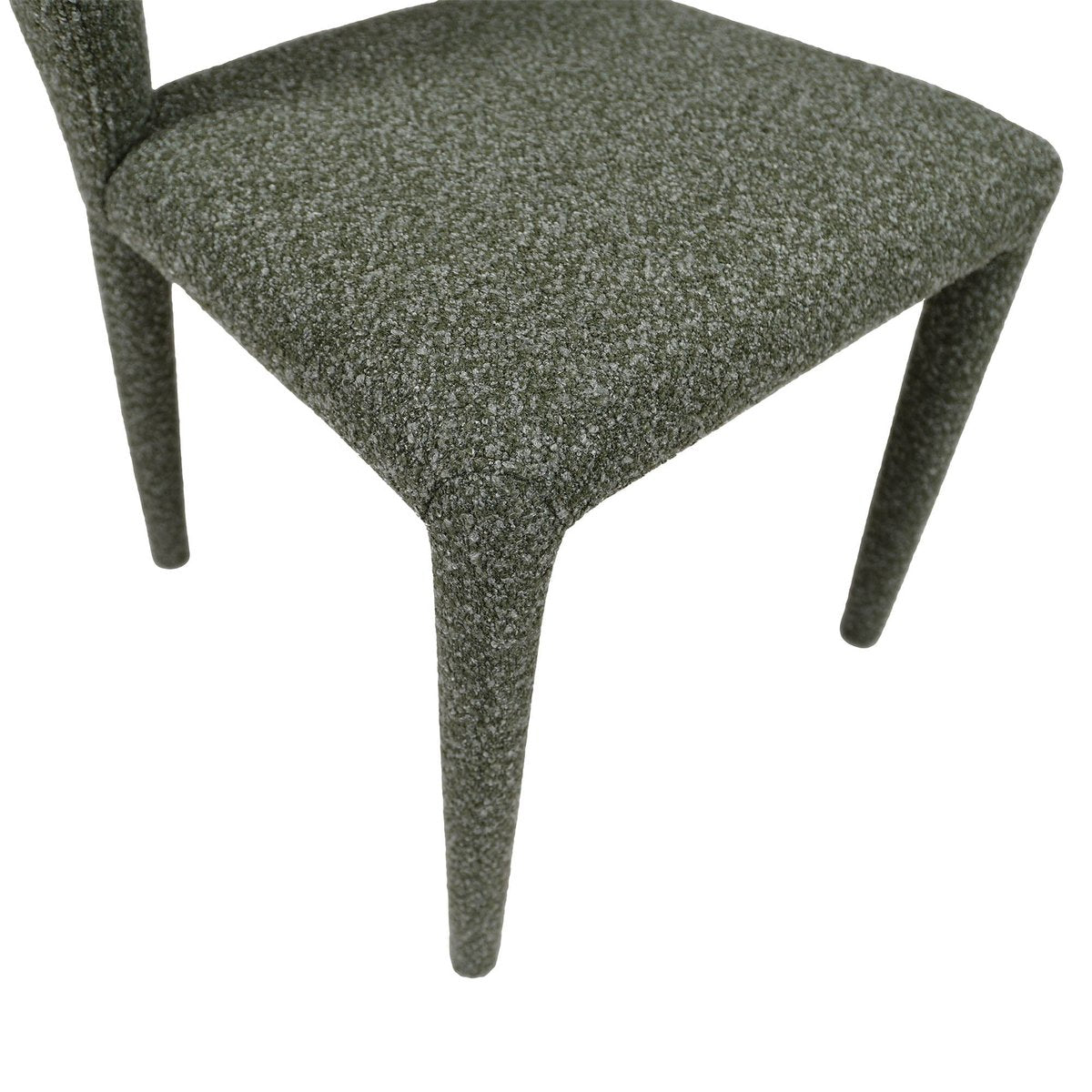 LH Home Dakota Leather Armless Dining Chair (Set of 2)