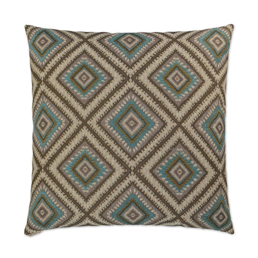 D.V. Kap Dakota Turquoise Throw Pillow With Insert