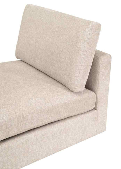 Daley Fabric Modular Armless Chair