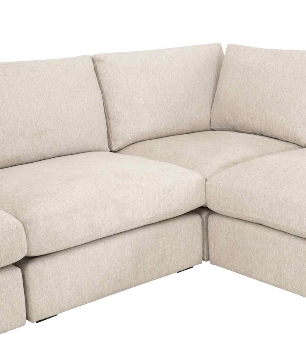 Daley Fabric Modular Storage Ottoman