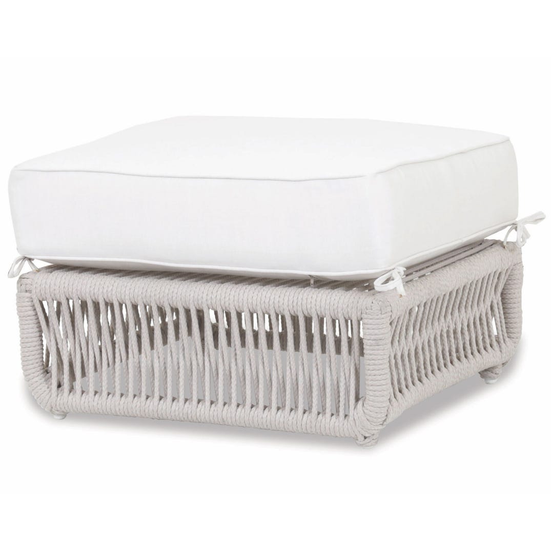 Dana Rope Rectangular Outdoor Ottoman -- view 12