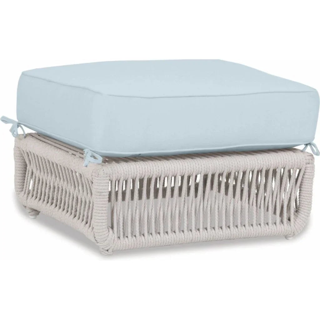 Dana Rope Rectangular Outdoor Ottoman