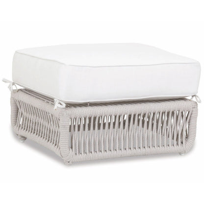 Dana Rope Rectangular Outdoor Ottoman -- view 11