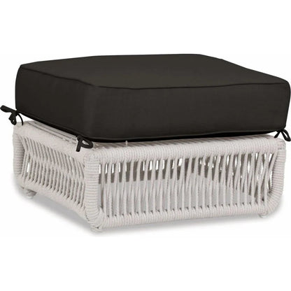 Dana Rope Rectangular Outdoor Ottoman -- view 7