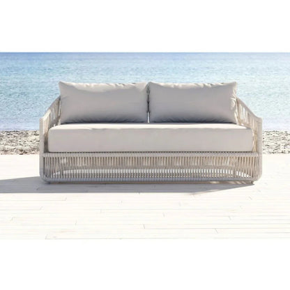 Dana Rope Sunbrella Outdoor Couch -- view 3