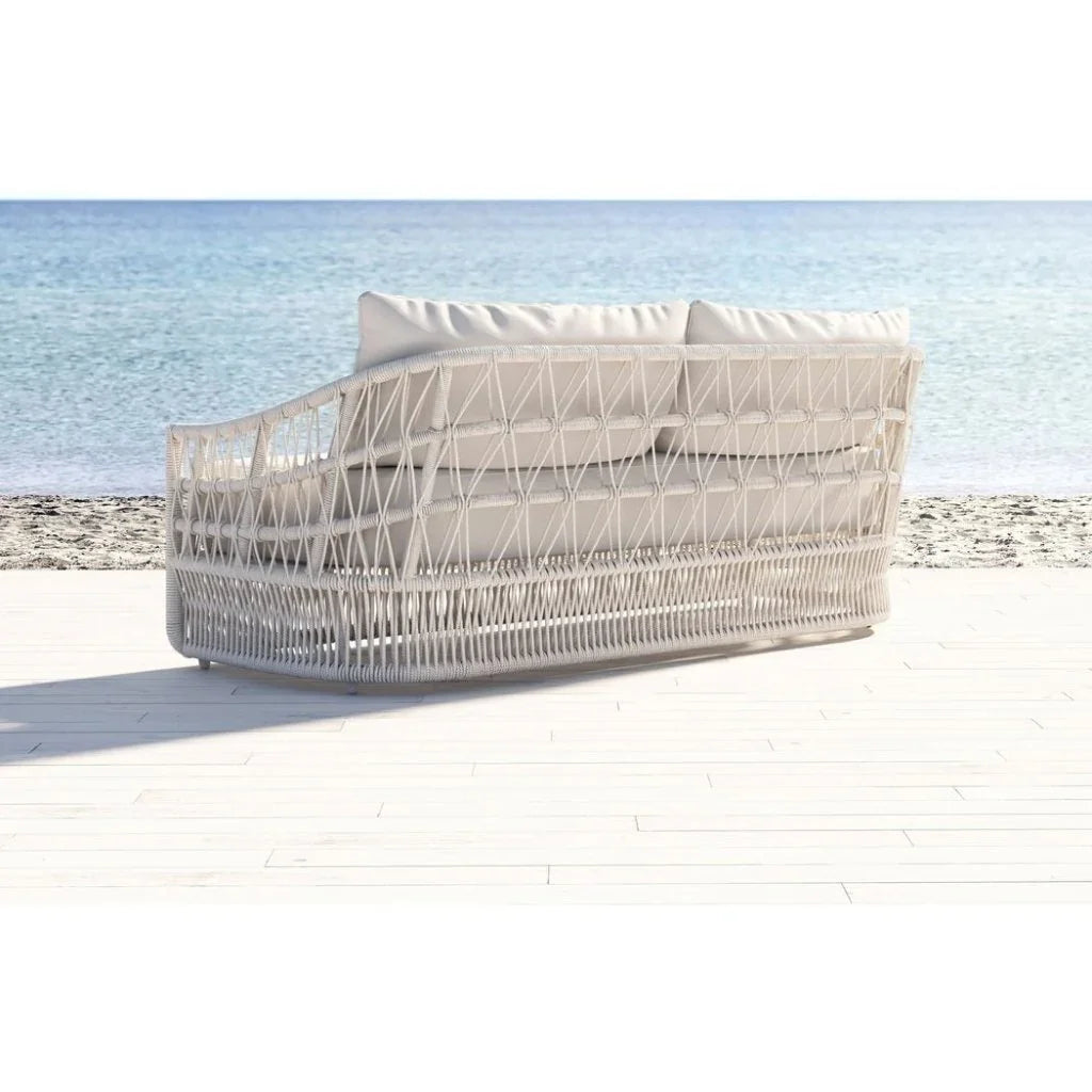Dana Rope Sunbrella Outdoor Couch -- view 4