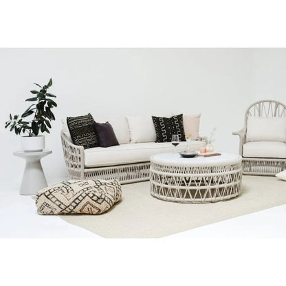Dana Rope Sunbrella Outdoor Couch -- view 6