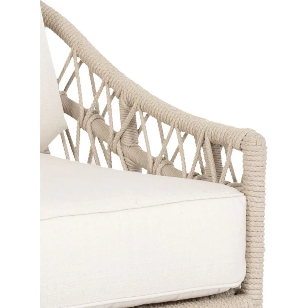 Dana Rope Sunbrella Outdoor Couch -- view 8