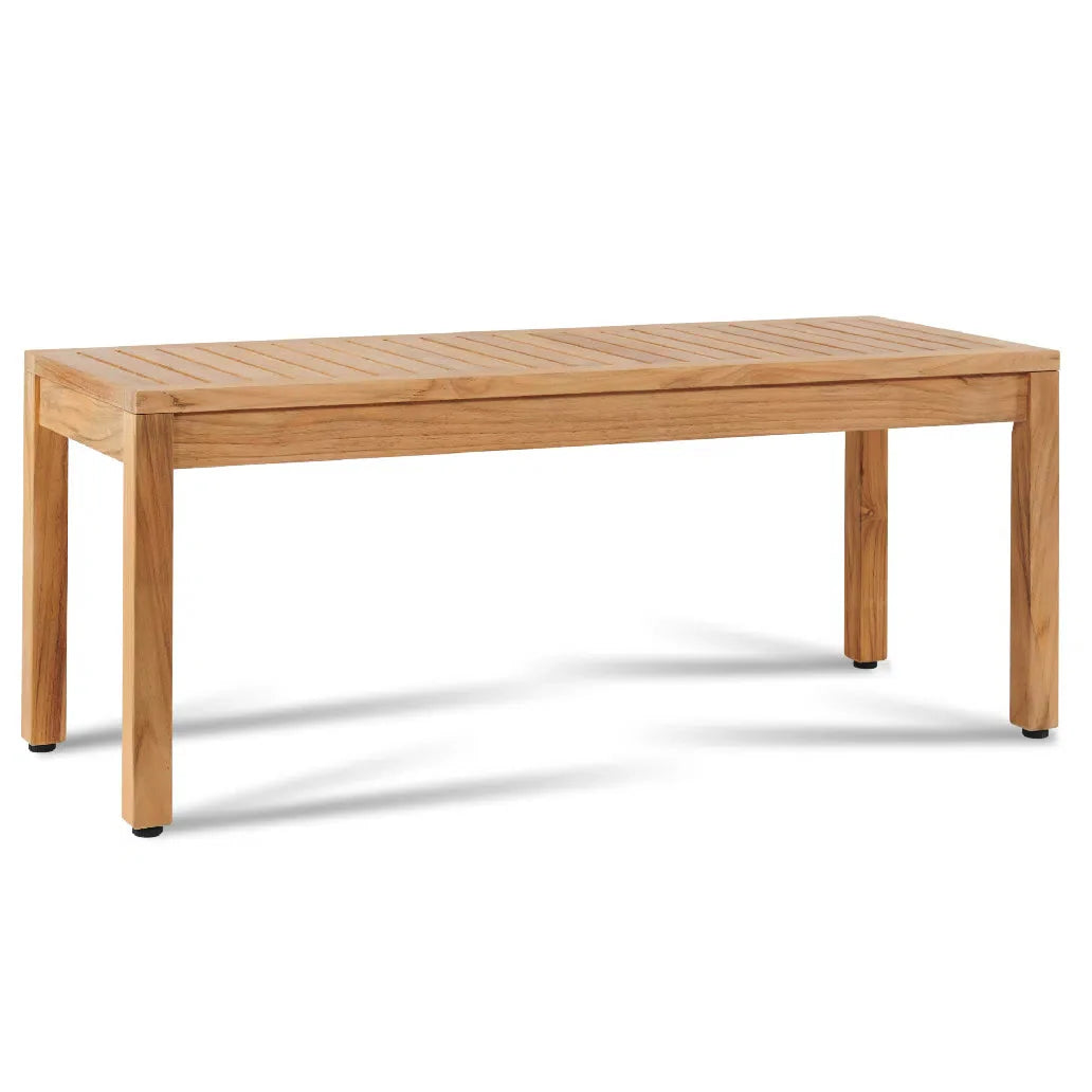 Dane 2-Person Teak Outdoor Bench-Outdoor Benches-HiTeak-Sideboards and Things