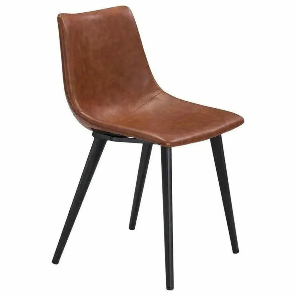 Zuo Modern Daniel Performance Fabric Armless Dining Chair 2PC