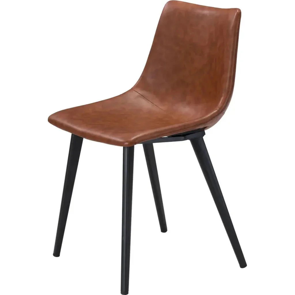 Zuo Modern Daniel Performance Fabric Armless Dining Chair 2PC