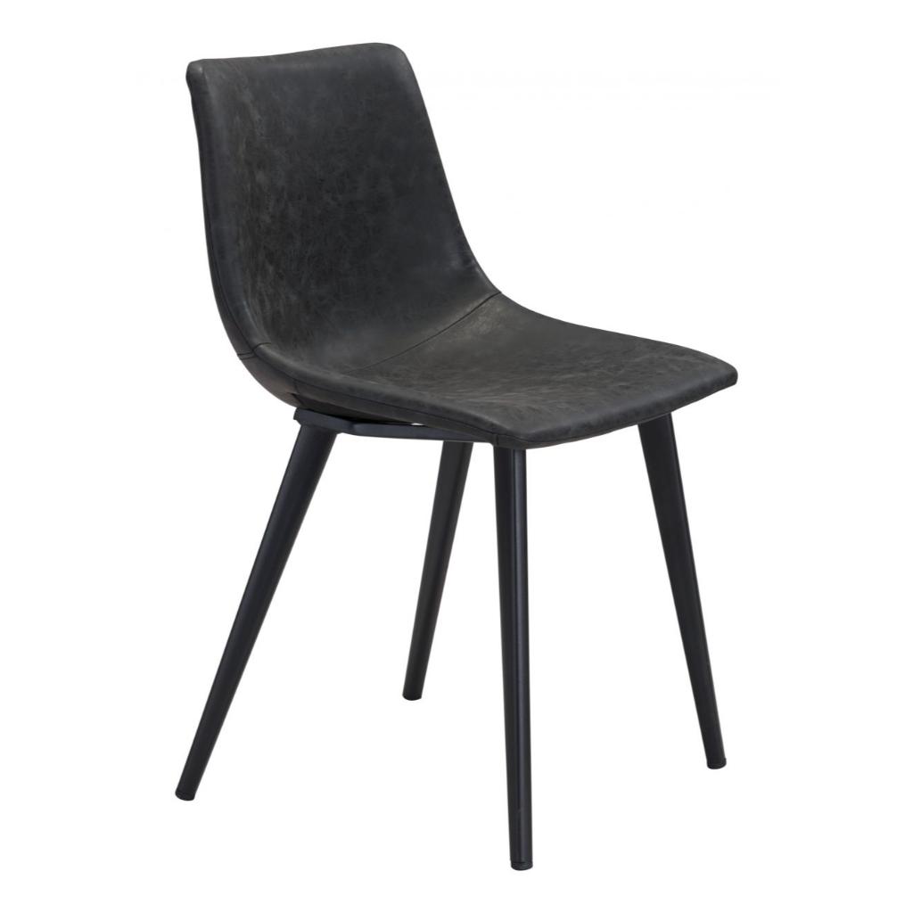 Zuo Modern Daniel Performance Fabric Armless Dining Chair 2PC