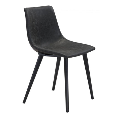 Zuo Modern Daniel Performance Fabric Armless Dining Chair 2PC