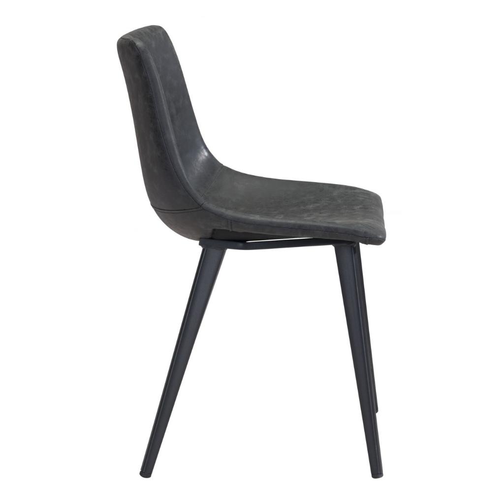 Zuo Modern Daniel Performance Fabric Armless Dining Chair 2PC