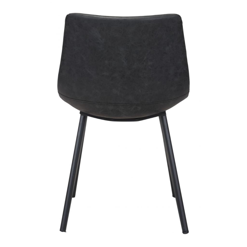 Zuo Modern Daniel Performance Fabric Armless Dining Chair 2PC