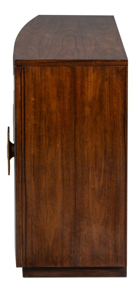 Sarreid Dao Three Doors Wood Credenza