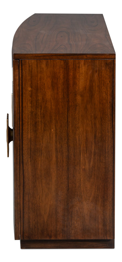 Sarreid Dao Three Doors Wood Credenza