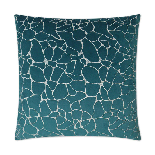 D.V. Kap Dare Laguna Teal Throw Pillow With Insert