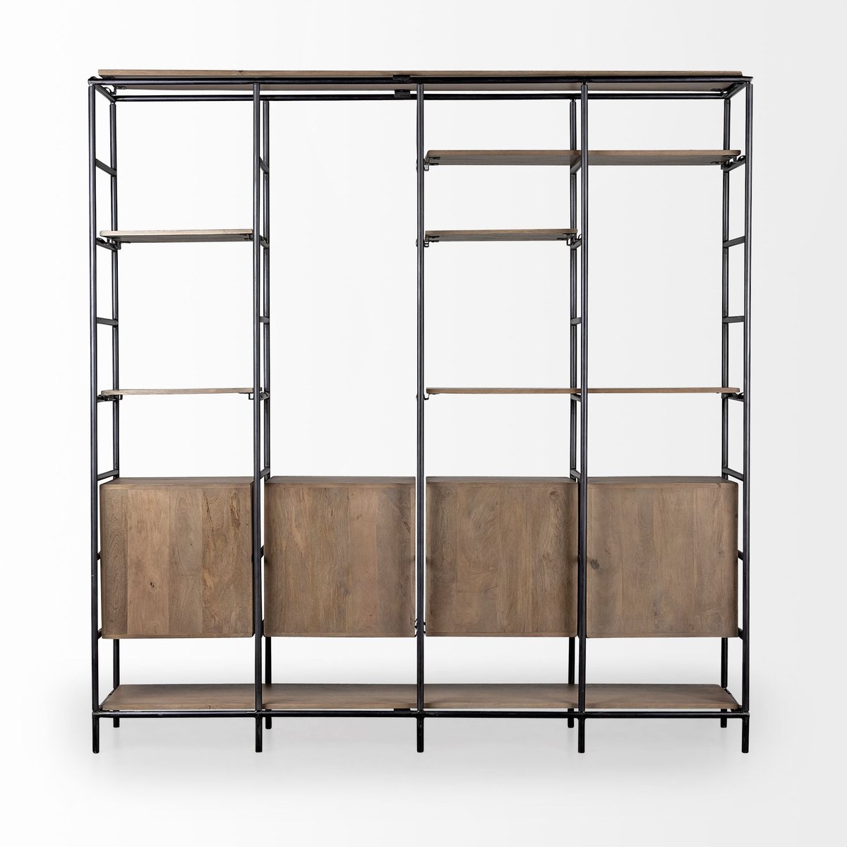 Mercana Darius Metal Multi-Shelves Shelving Unit
