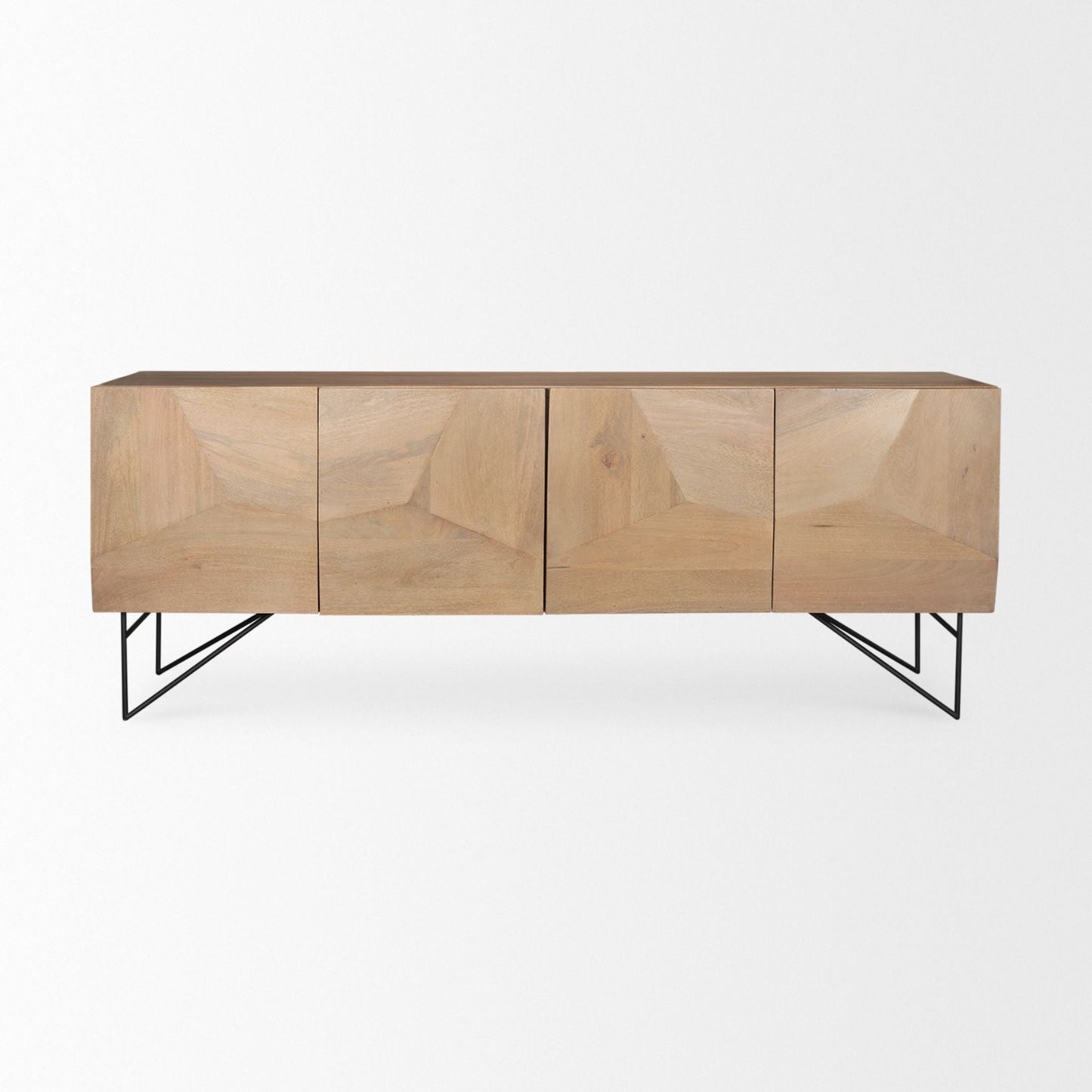 Mercana Darwin Four Doors Wood Sideboard