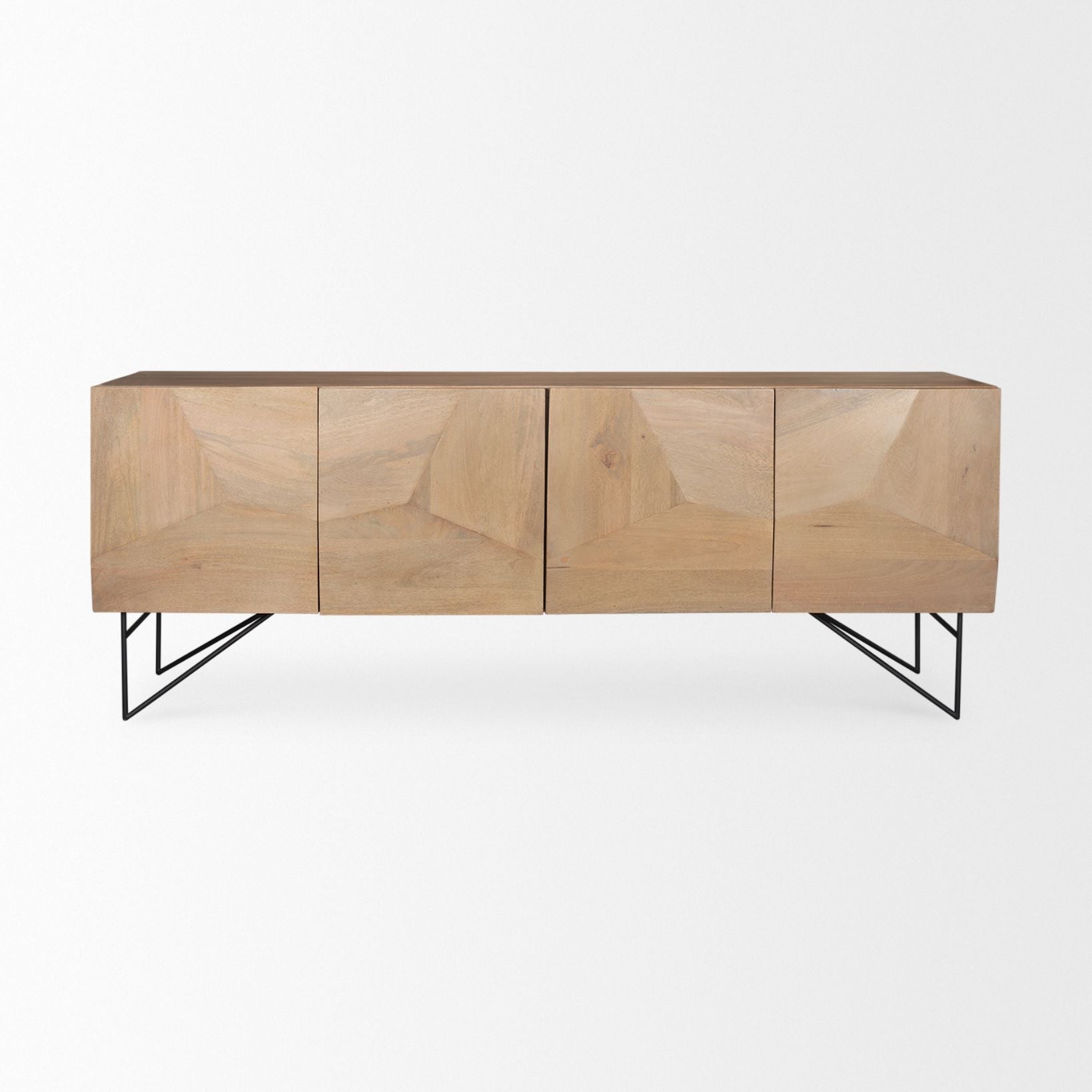Mercana Darwin Four Doors Wood Sideboard