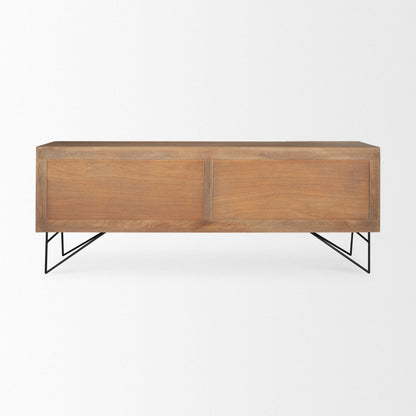 Mercana Darwin Four Doors Wood Sideboard