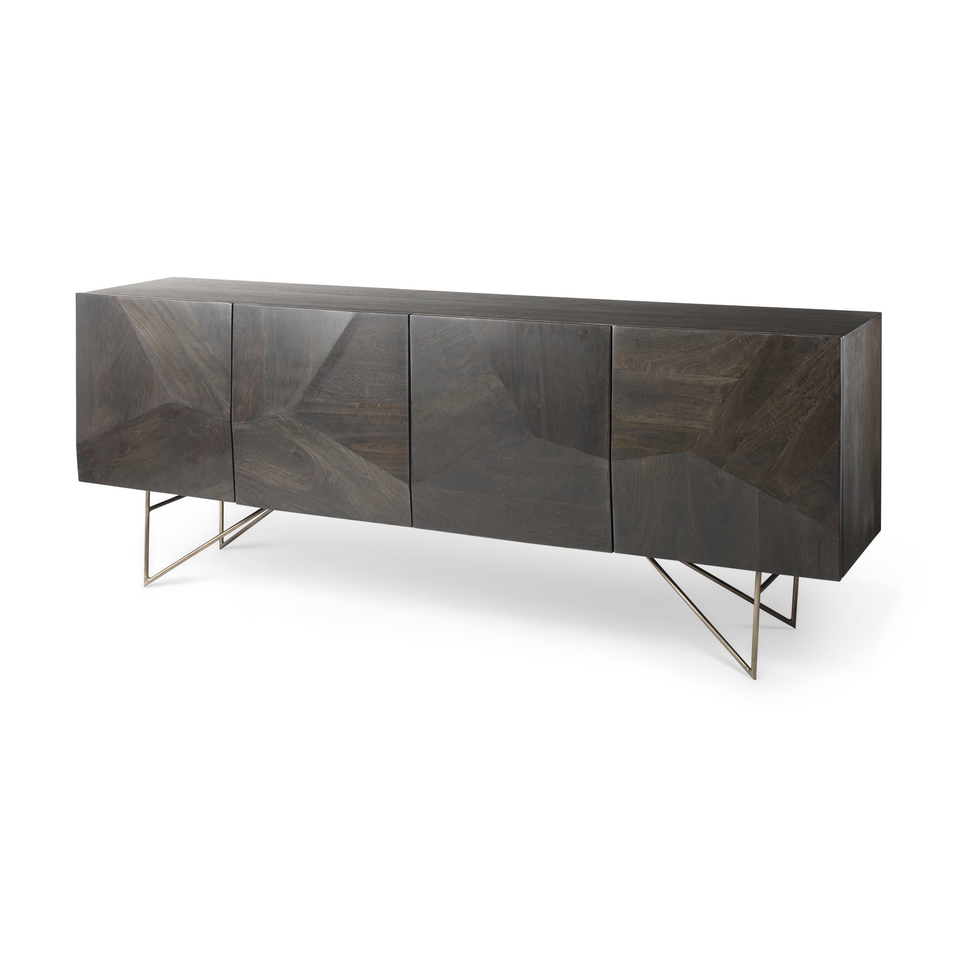 Mercana Darwin Four Doors Wood Sideboard