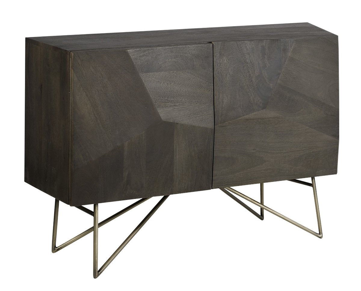Mercana Darwin Two Doors Wooden Accent Cabinet
