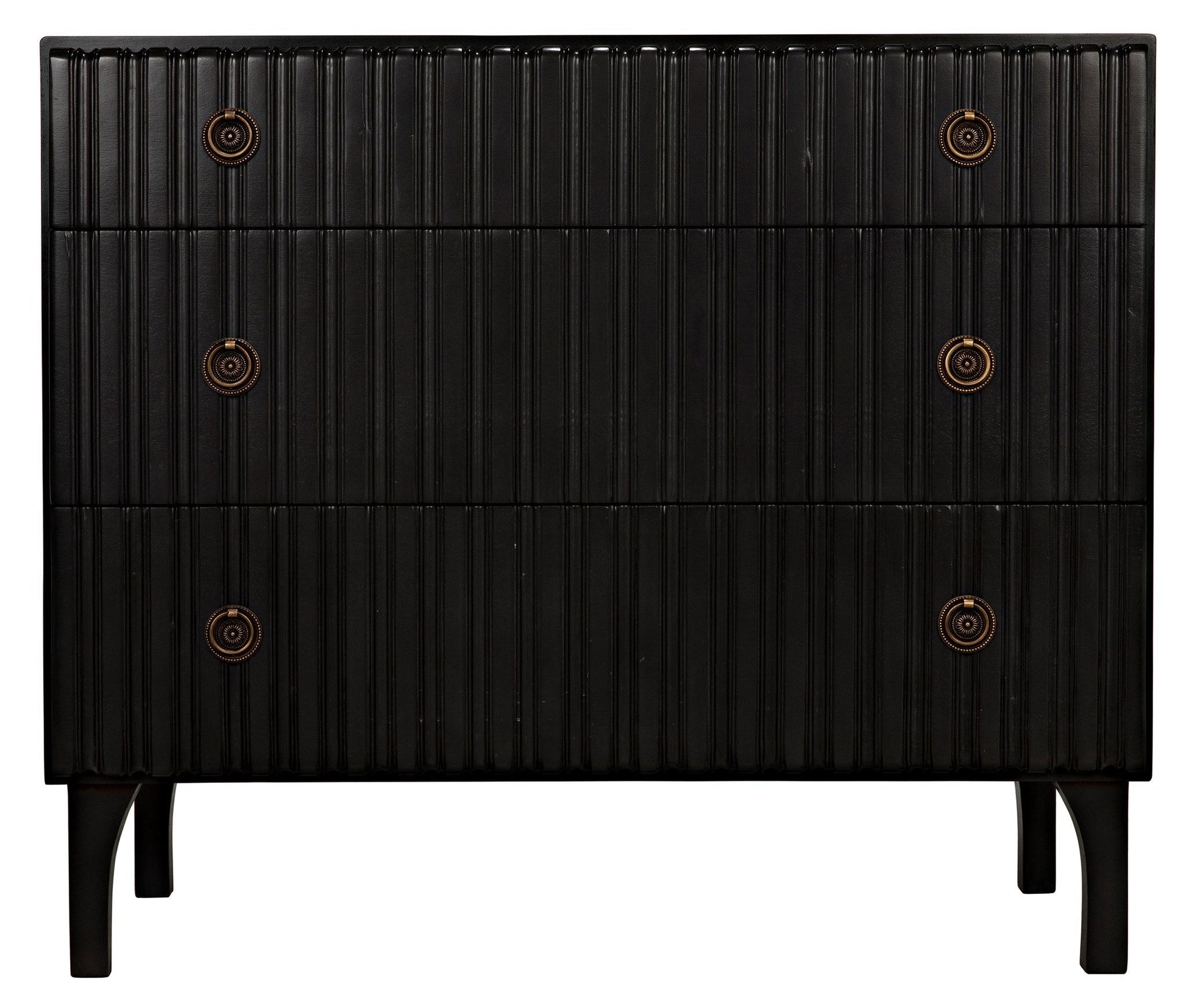 Daryl Wood Black Dresser-Dressers-Noir-Sideboards and Things